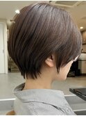 シドウ/20代30代40代/パーマなしショート