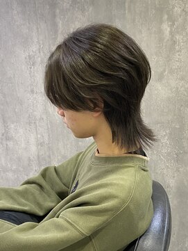 ソルバー(SOLVER) 【SOLVER 南】オリーブグレージュ/ウルフセンターパート