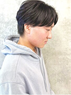 モリオ(morio) センターパート/ニュアンス/モテる黒髪