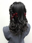 ねじりはーふついん　ミックス巻き