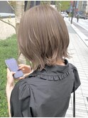 柔らかくすみベージュ/マロンベージュ
