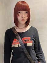 ペレ 梅田(PELE)&nbsp;黒髪/ボブルフ/ネビージュ/小顔/ワンレン/梅田/髪質改善/前髪