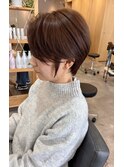 大人可愛い20代30代40代50代オススメハンサム風ショート◎