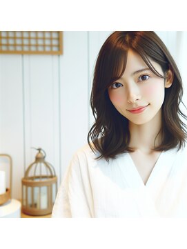 ヘアーズ ベリー 瓢箪山店(hairs BERRY) ★小顔イメチェン似合わせ美髪ワンカールレイヤーカット無造作