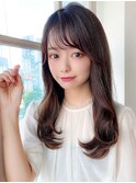 【福岡初出店☆AFLOAT 福岡】小顔前髪ありくびれレイヤーカット