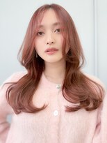 ラフィス ヘアー ロビン 名古屋店(La fith hair robin) 【La fith】ヨシンモリ×韓国風×ピンクミルクラテ