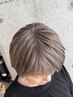 【白髪ぼかしの方◎】カット＋脱白髪染めカラー