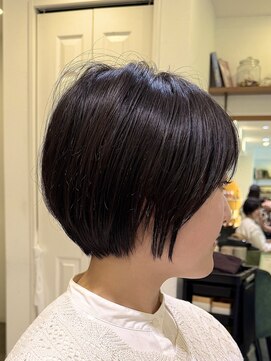 ロンド パルティール 大宮(Lond partir) ミニウルフレイヤーカット顔周りカット前髪カットショート/池袋