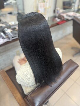 ヘア ルミナス バイ フォルテ(HAIR LUMINAS by FORTE) グレージュ/グレー/抜け感カラー/透明感カラー/暗髪/髪質改善