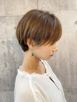 アムレヘアーエタ(amule hair eta)&nbsp;【amule hair eta】ふんわりマッシュショートボブ/30代/40代