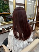 髪質改善透明感カラー顔まわりレイヤーカット韓国20代30代40代