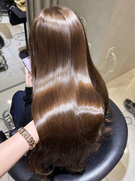 ユーフォリア 池袋東口駅前店(Euphoria) ブリーチなしWカラーで作る☆ヘーゼルベージュ☆