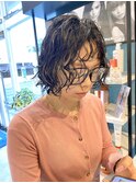 クセ毛風ゆるパーマ
