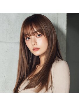 ★ナチュラル艶ブラウンロング