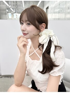 エヌアイ オモテサンドウ(ni omotesando) 盛れる顔まわりカット/マロンベージュ