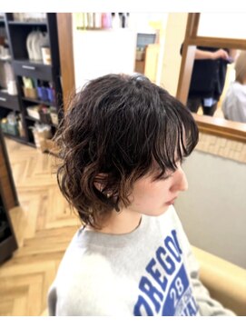 ヘアー リラクゼーション アンヴィ(Hair Relaxation anvi) ウルフパーマ