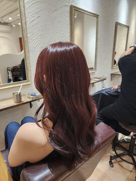 アルメリア 池袋(Arumeria) チェリーレッド　10代20代30代大人可愛い大人キレイ髪質改善