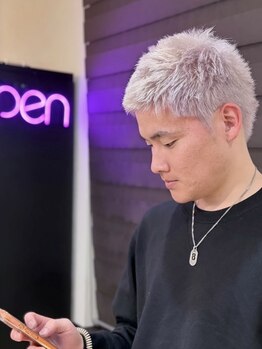 Loa hairの写真/【三原/皆実】メンズ専任スタッフがつくる、-男らしい大人メンズスタイル-パーマ・デザインカラーが人気◎