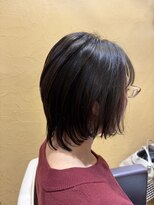 オッジ ヘアー ジャッロ(Oggi Hair giallo)&nbsp;ショートウルフ　4月