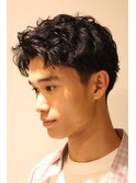 MEN`SHAIR/スパイキーショート/フェザーパーマ/烏丸御池F