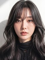 エーヴ 結んでも可愛い【ワンホン風顔周りレイヤー】×コリアンブラック
