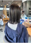 大人ハイライトボブ