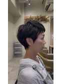 首元スッキリハンサムショート