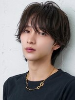 セリ 表参道(ceri)&nbsp;メンズカットメンズヘアシースルーマッシュ韓国風センターパート