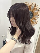 ユーフォリア 青山(Euphoria)&nbsp;ピンクラベンダーピンクブラウン艶髪ブリーチなし＊担当ami