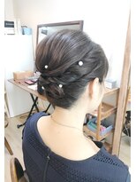 ロカット サロン(Roquat Salon) ご親族様にオススメアレンジ【ヘアセット 立川/立川南 浴衣】