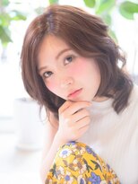 エヌオプションヘアデザイン(N option hairdesign)&nbsp;ゆるカワ☆ミディ