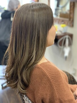 パチャールヘアー(PACAR HAIR) シースルーミントグレージュ