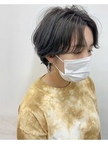【cuzKLUB】カジュアルショート×ダークグレー