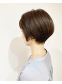 コンパクトなナチュラルショート