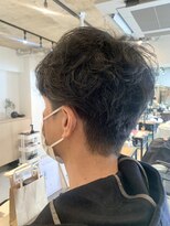 ホーム(HOME)&nbsp;【HOME 下北沢】メンズショート×ニュアンスパーマ