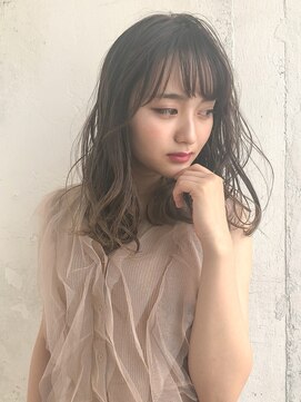 リリアン 表参道(relian) 暗髪ニュアンスヘア