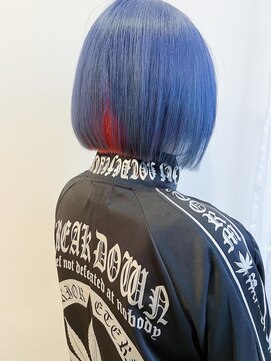 ツイギー 千舟店(TWiGGY) ネイビーブルー×レッドオレンジ