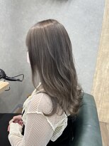 リベストバイジェービー 稲毛(li best. byjb)&nbsp;ペールベージュ/セクションカラー/外ハネボブ[稲毛/稲毛駅]