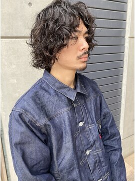 バディヘア ルーツ(BUDDY HAIR ROOTS) メンズレイヤースタイル スパイラルパーマ