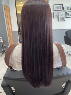 ラルジュヘアイコール(Large hair equal =) ローズピーチ