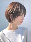 ［岩井style］20代30代40代丸みショートヘア