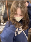 【hairLux石原霞】派手すぎないハイライトで白髪ぼかし
