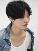 ハンサムショート/ナチュラルショート/くせ毛風/小顔/日吉