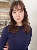 パーマ風ほつれウェーブ巻き♪
