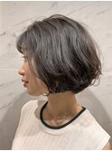 ゆるふわ グラデーションボブ【ショートボブ/ボブ/ひし形ボブ】