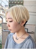 ハイトーンカラー/ミルクティーアッシュ/フレンチカジュアル
