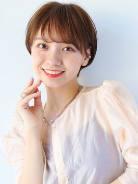 ガリカ 蔵前(Gallica) 【竹之内蔵人】大人かわいい丸みショート/耳かけショート