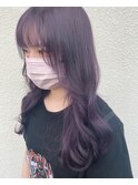 #イルミナカラー#ケアブリーチ#ラベンダーカラー#透明感カラー