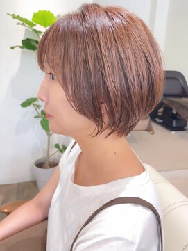 アイ(I.) 【 Ｉ. 】30代からのナチュラル前下がりショートボブ　川口