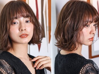 アミィヘアー(Ami Hair)の写真/気になる白髪を目立たせたくない。髪色を楽しみたい。Ami hairのカラーコースであなたのお悩み解消♪[熊谷]